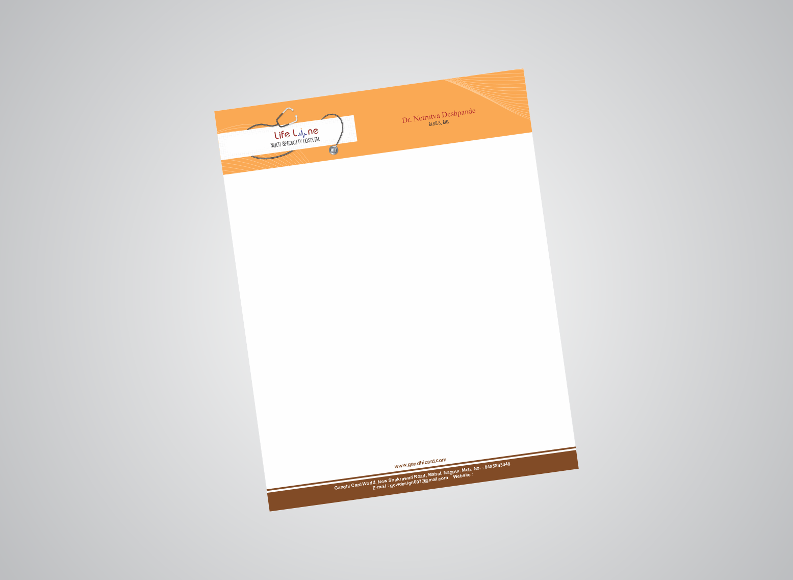 Letter Head — sample 7