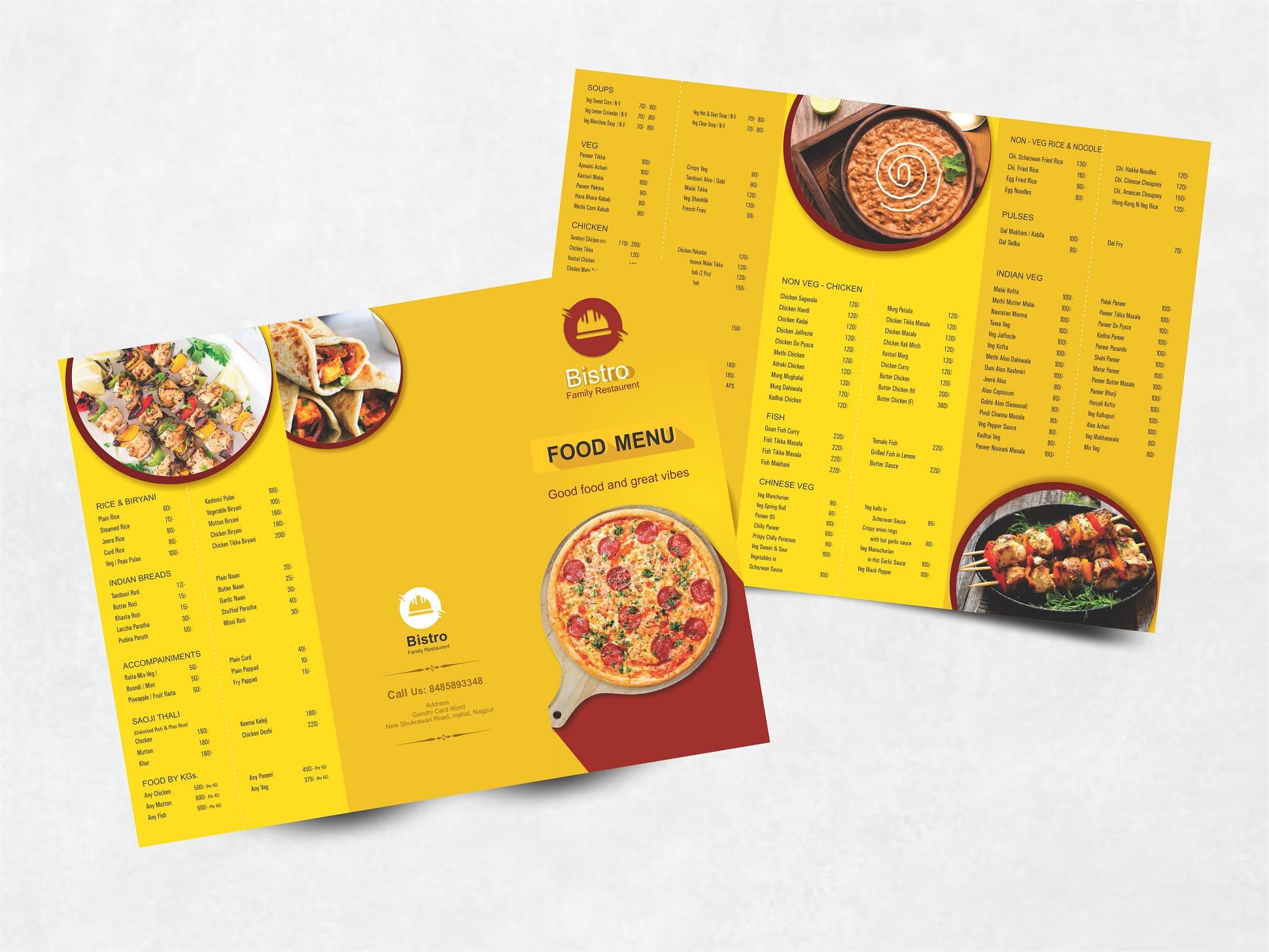 Menu Card — sample 4