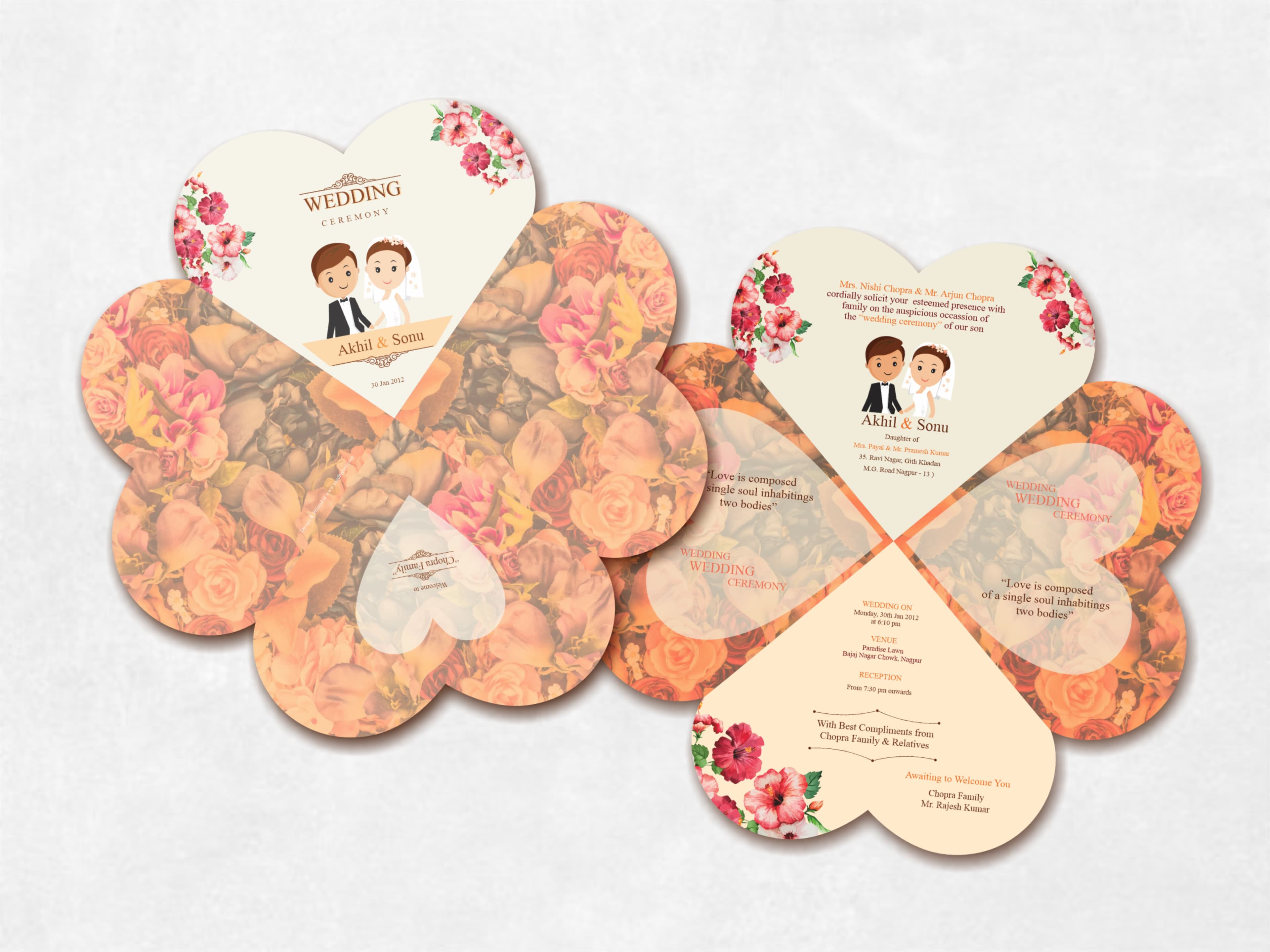 Wedding Card — sample 9