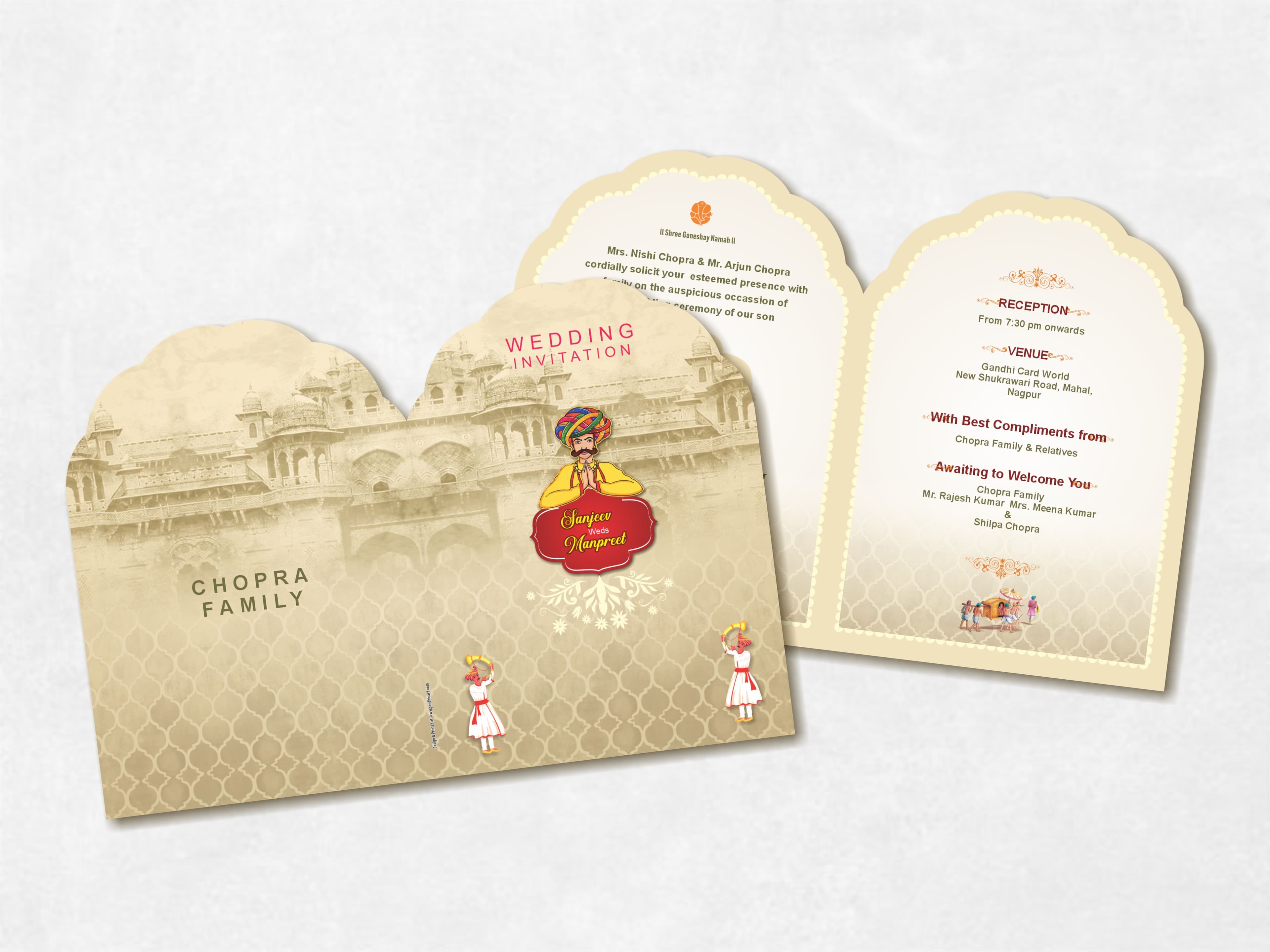 Wedding Card — sample 8